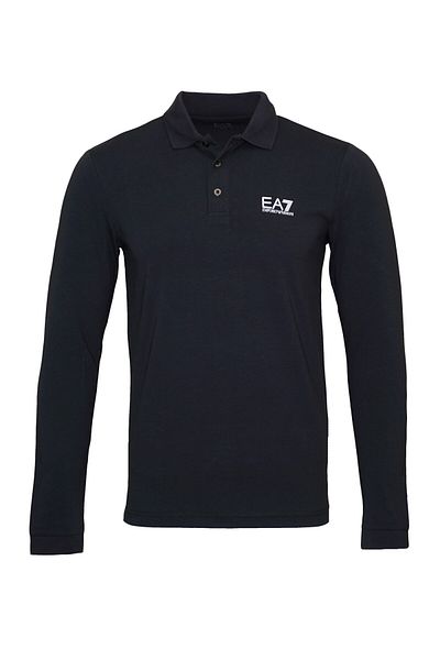 EA7 Langarm Langarmshirt Polokragen