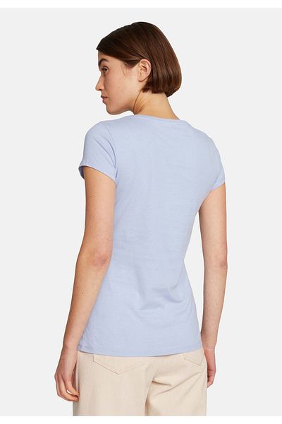 Tom Tailor Shirt Basic-T-Shirt im 2er-Pack mit Rundhalsausschnitt und Logo-Print im Loose Fit
