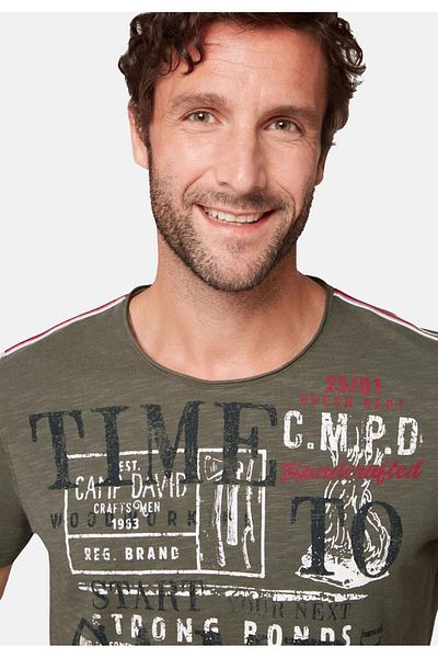 Camp David T-Shirt THE CRAFTSMEN Kurzarmshirt