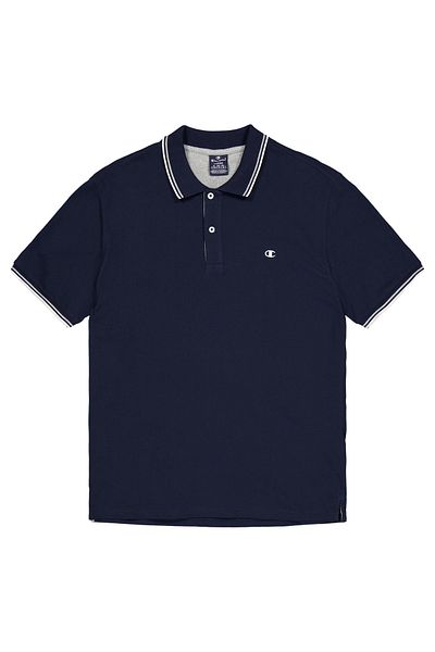 Champion Shirt Kurzarm-Poloshirt mit Kragen und Knopfleiste in Regular-Fit
