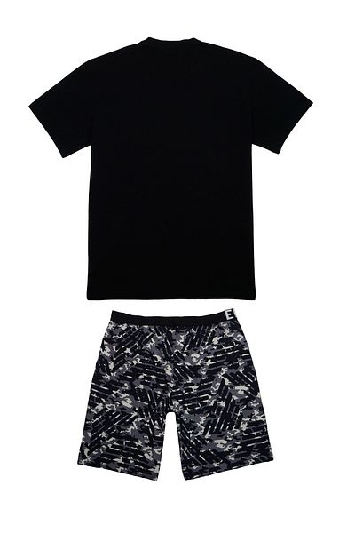 Emporio Armani Pyjama-T-Shirt und kurzer Hosen-Schlafanzug