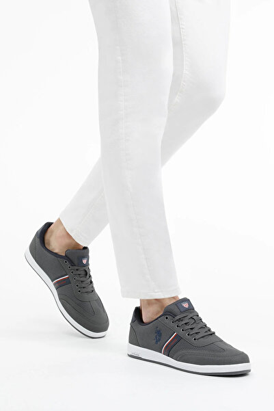 U.S. Polo Assn. A10132480212010101324802 Kares 3Fx U.S. Polo AssnMen's Sneakers GRAY
