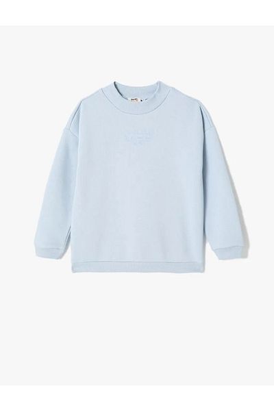 Koton 4wkg10281ak Sweat albastru pentru fete