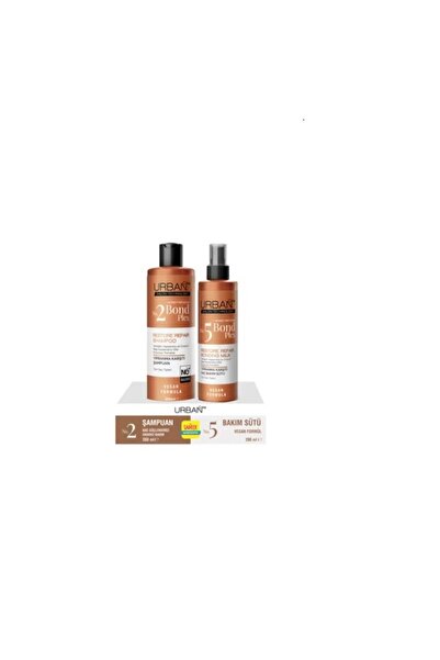 Urban Care Bond Plex Şampuan 350 ml + Saç Bakım Sütü 200 ml Avantajlı Set