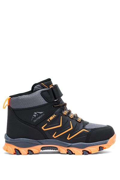Tonny Black Children's Unisex Smoked Orange Comfortable Fit Colorful Sole Boots