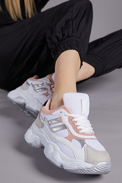 Tonny Black Dámská bílá pudrová sportovní obuv Tb246