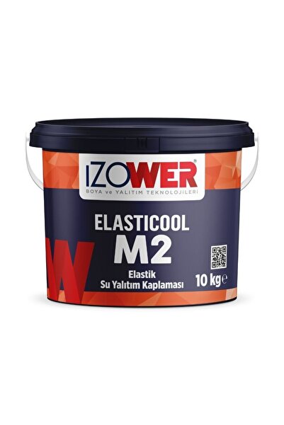 izower M2 Elastik Su Yalıtım Kaplaması- Gri- 10 Kg