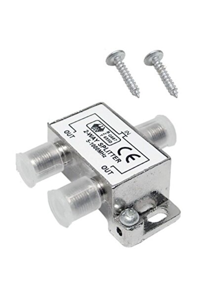 Alfais 4818 2 Li Uydu Splitter Kablo Tv Rg6 Anten Çoklayıcı Dağıtıcı