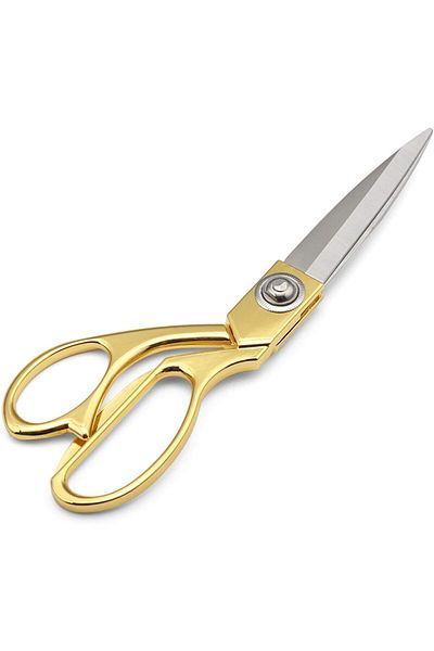 Janissary Fabric, Leather, Denim Cut 21cm Gold Yellow Professional Tailor Scissors