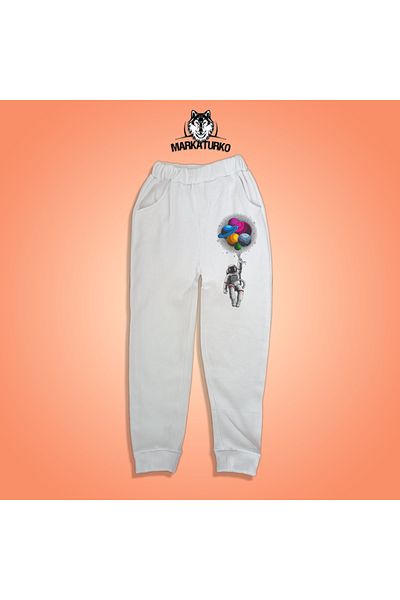 MarkaTurko Space printed unisex Προσαρμοσμένο Σχέδιο Βαμβακερή παιδική φόρμα 706-B108