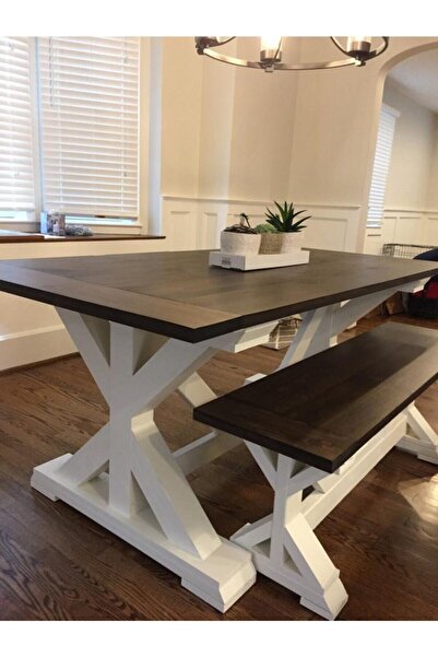 sepetimorganik Ahsap Yemek Masası