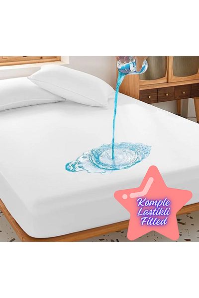 Belsina Home Fitted Full Elastic Liquid Proof Single/Double Bed Mattresses