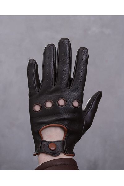 CE-YIL DERİ ÜRÜNLERİ Men's Genuine Leather Driver Gloves
