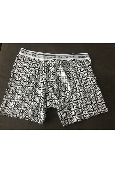 Seher Yıldızı Patterned Lycra Boxers