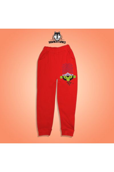MarkaTurko Mojojo printed unisex Παιδική φόρμα από βαμβακερή ειδική σχεδίαση 2405-B176