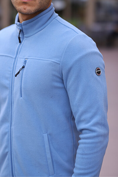 northerner Men's Zippered Fleece Winter Fleece Anti-Pilling