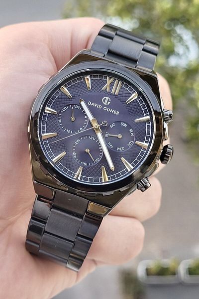 DAVID GUNER Men's Functional Wristwatch