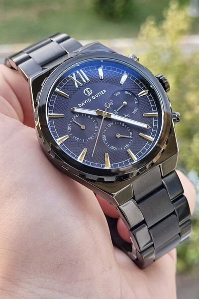 DAVID GUNER Men's Functional Wristwatch