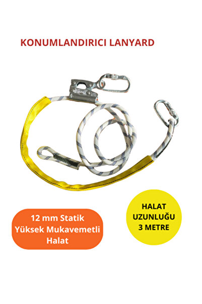 Hunsafety Konumlandırıcı Lanyard Alan Sınırlaması ve Konumlandırmada Hızlı ve...