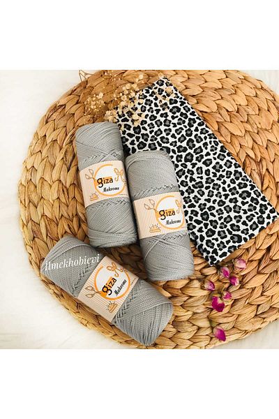 ilmekhobievi Giza Soft Polyester Macrame Thread 2mm 100gr (150MT) (1 PC)