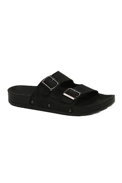 Pierre Cardin ® |   Pc-7035-3485 Black Skin - Papuci de damă