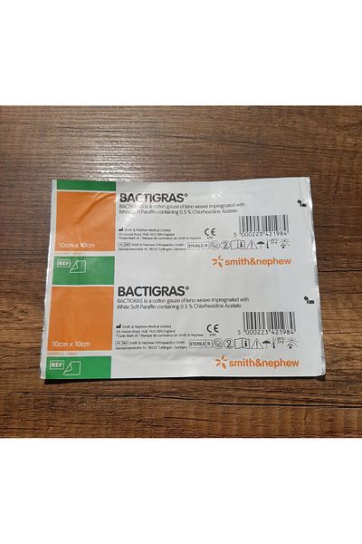 bactigras Wound Cover 10x10 Cm 5 Pieces