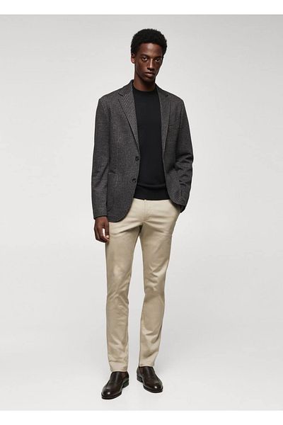 MANGO Man Cotton Skinny Chino Pants