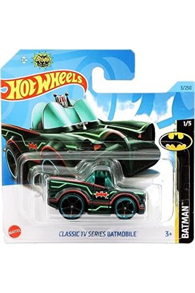 HOT WHEELS Classic TV Series Batmobile 1/5 3/250 Model Araba