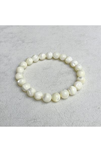 Mıçı سوار من الحجر الطبيعي مقاس 8 مم من حجر اللؤلؤ