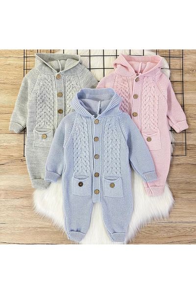minik ay Baby Rompers Knitwear