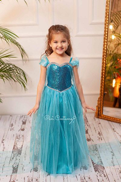 pan kostum Rochie Frozen Elsa