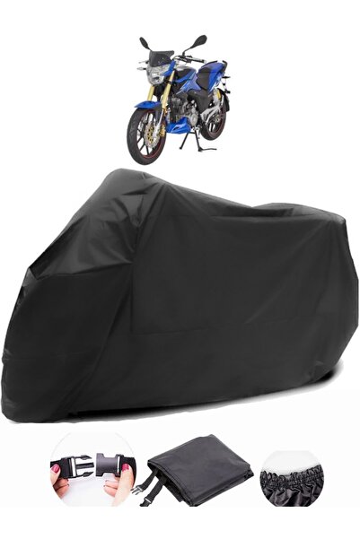 AutoZEL Mondial 180 Z-ONE S قماش أسود للدراجات النارية مقاوم للماء ومتين