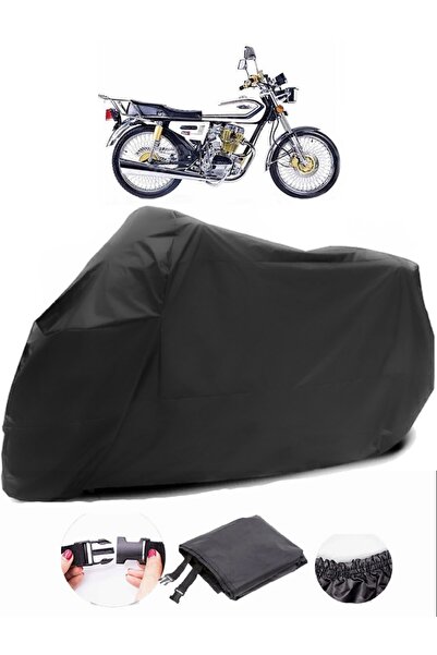 AutoZEL فالكون ليوبارد 222 قماش مشمع أسود للدراجات النارية مقاوم للماء