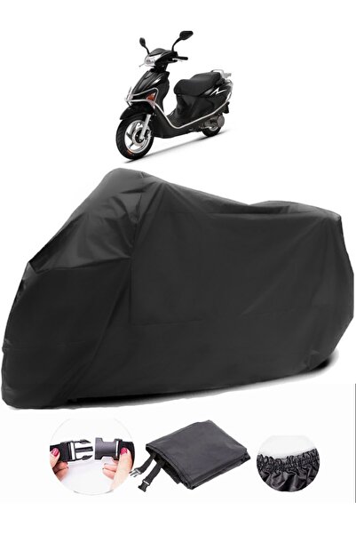 AutoZEL كوبا ماتريكس 125 قماش مشمع أسود للدراجات النارية مقاوم للماء