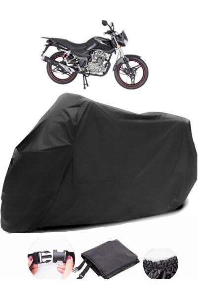 AutoZEL Mondial 150 MH الانجراف الأسود دراجة نارية القماش المشمع للماء دائم ا...