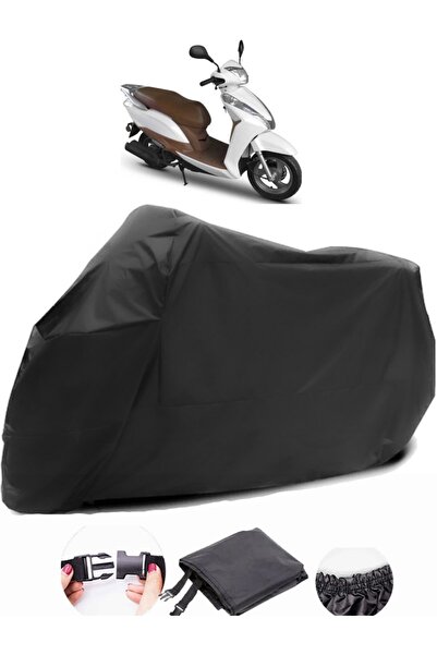 AutoZEL قماش مقاوم للماء للدراجة النارية باللون الأسود من Motoran Elite