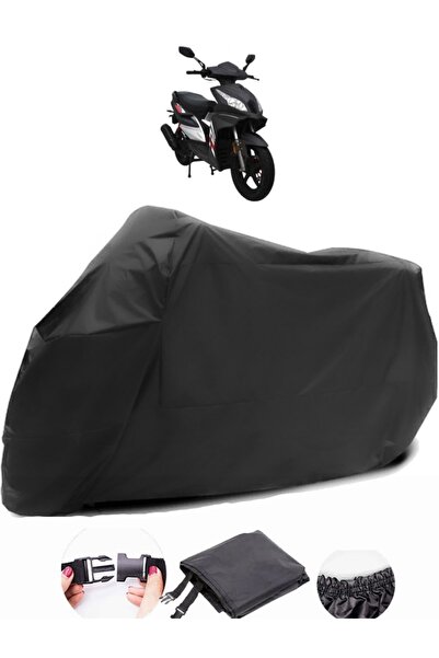 AutoZEL Mondial 125 Ardour قماش أسود للدراجات النارية مقاوم للماء ومتين