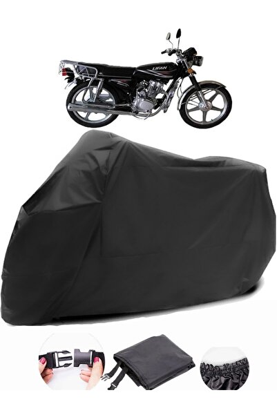 AutoZEL ليفان دراجون 125 قماش مشمع أسود للدراجات النارية مقاوم للماء