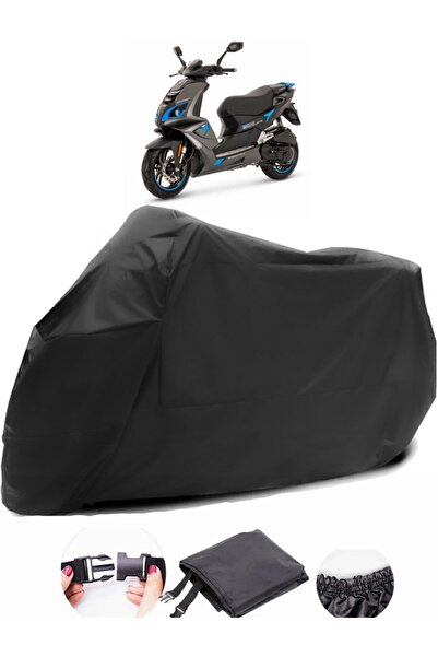 AutoZEL بيجو Speedfight 4 قماش مشمع أسود للدراجات النارية مقاوم للماء