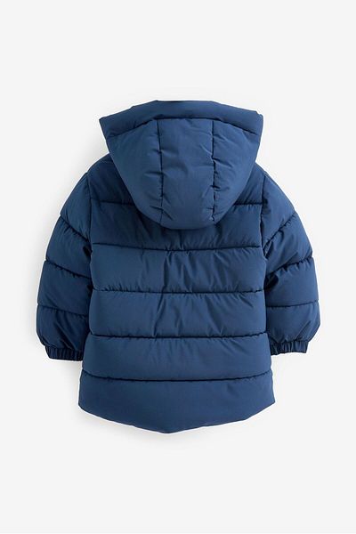 Next Baby Quilted Fleece Lined Coat