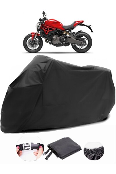 AutoZEL دوكاتي مونستر 821 متوافق مع القماش المشمع الأسود للدراجات النارية الم...