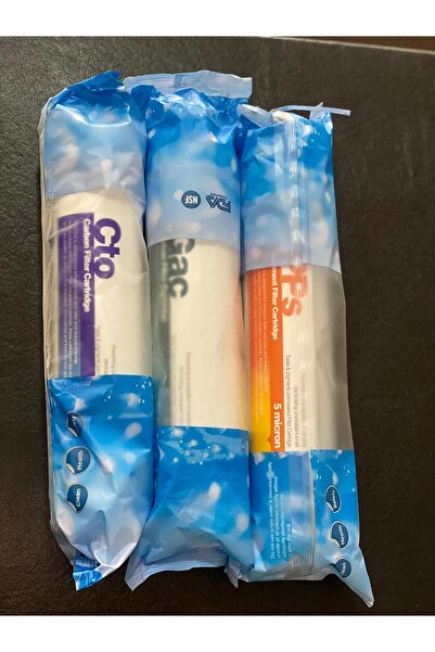 aqua global NSF Onaylı Inline Su Arıtma Filtresi Seti Her Cihaza Uyumlu