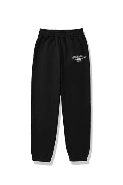 Khione Unisex Daytona Beach USA Φούτερ με στάμπα με ελαστικά πόδια