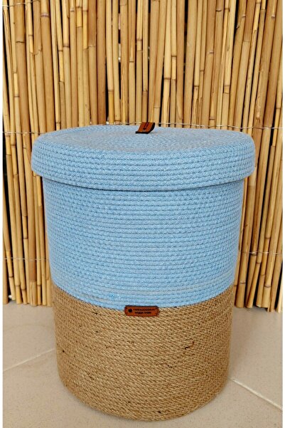 HandmadeSNM Wicker Decorative Basket - with Laundry, Toy and Organizer Functions