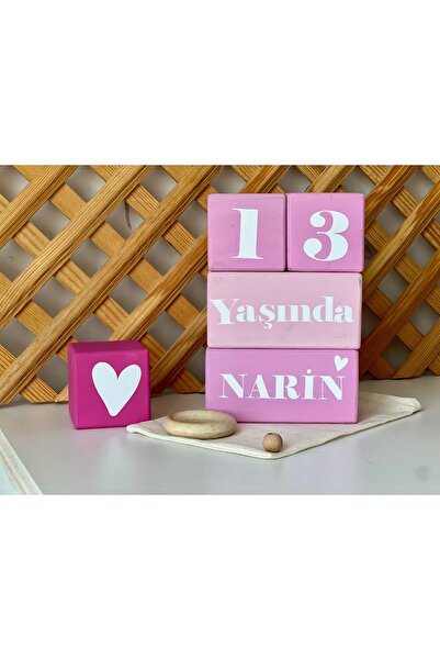 mogokids Renkli bebek anı küpü isimli renkli set 5parça