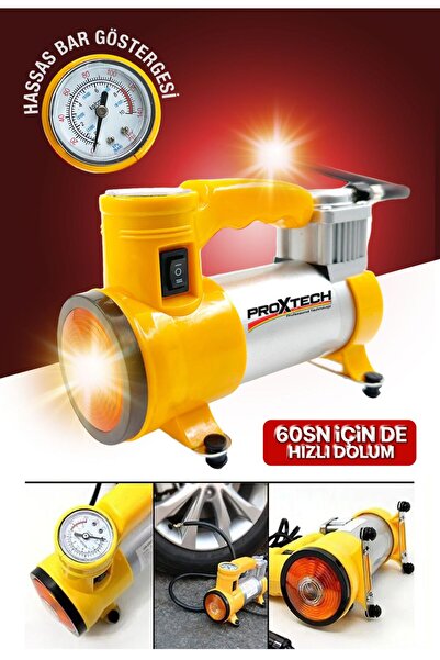PROXTECH Mytol FY001A Araba Oto Araç Lastik Şişirme Pompası Metal Gövde