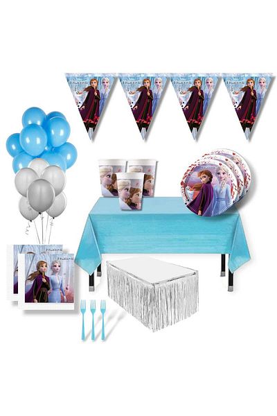 Frozen LICENSED BIRTHDAY PARTY SET 8 PERSON