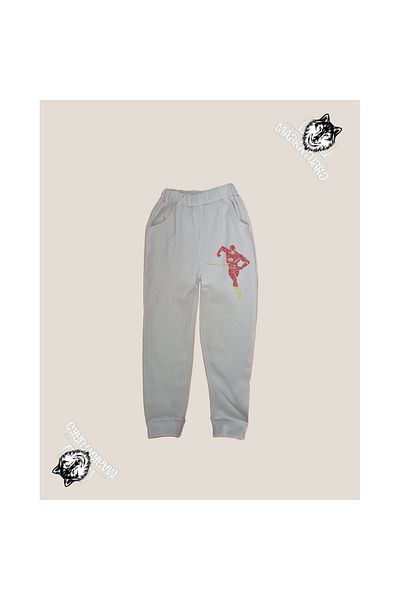 MarkaTurko THE FLASH εμπριμέ unisex Προσαρμοσμένο Σχέδιο Βαμβακερή γκρι παιδική φόρμα 706-34G