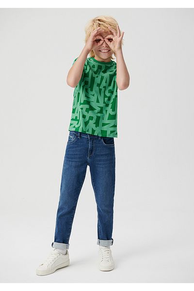 Mavi Printed Green T-Shirt Regular Fit / Normal Cut 6610121-71704