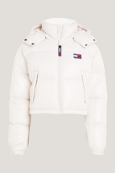 Tommy hilfiger coat womens white top